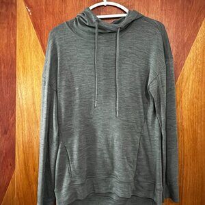Woolx Callie Hoodie - MED / Slate Melange